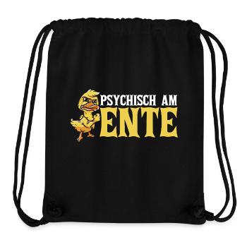 Psychisch Am Ente - Stanley/Stella recycelter Gym Bag - Schwarz - Vorne