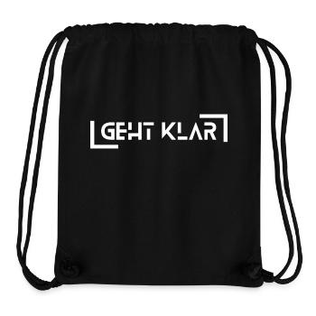Goes Clear Funny Party Laugh - Stanley/Stella Recycled Gym Bag - black - Front