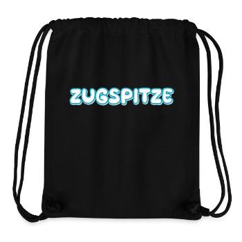 Trekking Zugspitze - Sac à cordon recyclé Stanley/Stella - noir - Devant