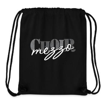 Choir - Mezzo-soprano singer - Stanley/Stella recycelter Gym Bag - Schwarz - Vorne