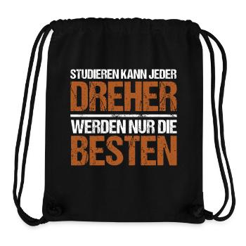 Studieren kann jeder - Dreher Edition - Stanley/Stella recycelter Gym Bag - Schwarz - Vorne