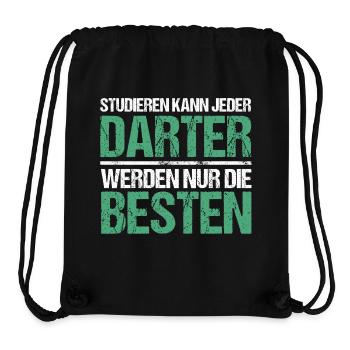 Anyone can study - Darter Edition - Stanley/Stella Recycled Gym Bag - black - Front