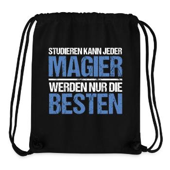 Anyone can study - Zocker Edition - Stanley/Stella Recycled Gym Bag - black - Front