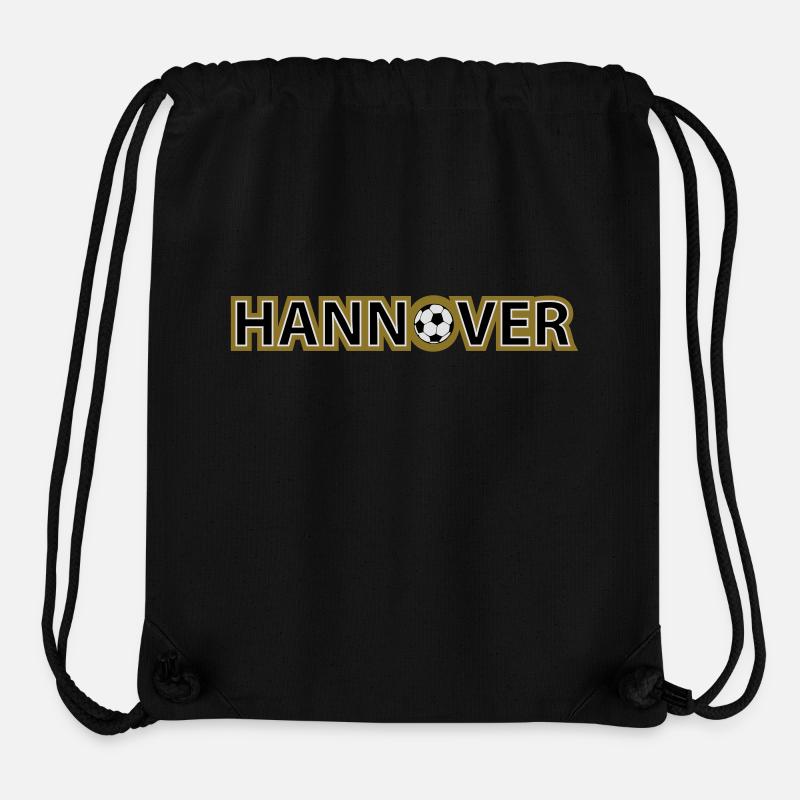 hannover - Stanley/Stella recycelter Gym Bag - Schwarz