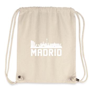 Horizon de Madrid - Sac à cordon recyclé Stanley/Stella - blanc naturel - Devant