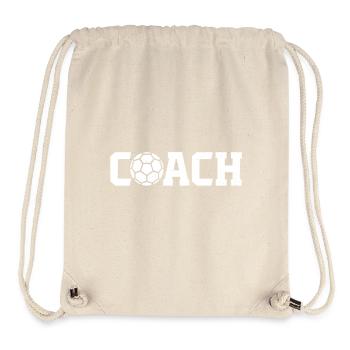 Handball Coach Trainer Handball - Stanley/Stella recycelter Gym Bag - Naturweiß - Vorne