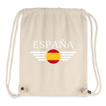Spanien T-Shirt: Flamenco, Leidenschaft - Stanley/Stella recycelter Gym Bag - Naturweiß - Vorne