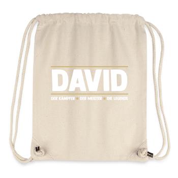 David - Stanley/Stella Recycled Gym Bag - natural - Front