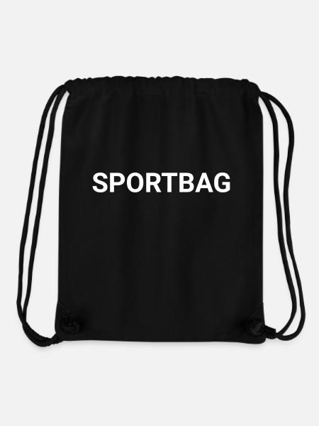 Sportbag - Stanley/Stella recycelter Gym Bag - Schwarz