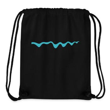 MUSCHi DIVERS 2017 Facelift Wave - Stanley/Stella recycelter Gym Bag - Schwarz - Vorne