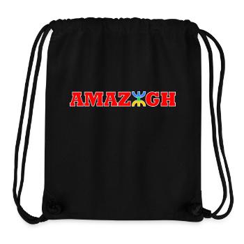 AMAZIGH - Stanley/Stella recycelter Gym Bag - Schwarz - Vorne