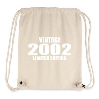 Vintage 2002 Birthday 2002 Retro 2002 - Stanley/Stella Recycled Gym Bag - natural - Front