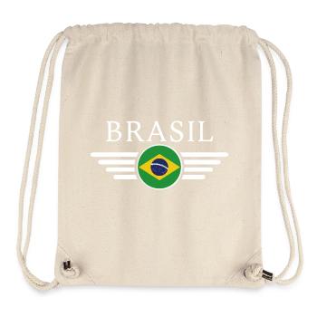 Brazil Style Design T-Shirt - Stanley/Stella Recycled Gym Bag - natural - Front