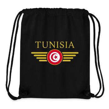 Ich liebe Tunesien, Eleganz Stil Design T-Shirt - Stanley/Stella recycelter Gym Bag - Schwarz - Vorne