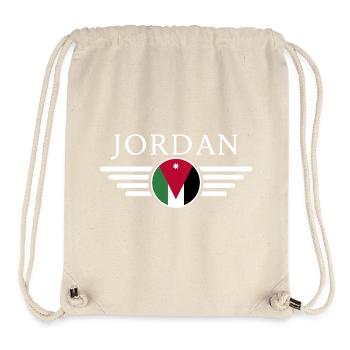 I Love Jordan, Style Design T-Shirt - Stanley/Stella Recycled Gym Bag - natural - Front