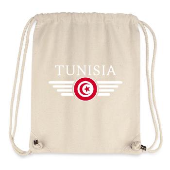 Ich liebe Tunesien, Eleganz Stil Design T-Shirt - Stanley/Stella recycelter Gym Bag - Naturweiß - Vorne