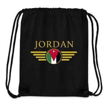 J’aime Jordan, T-shirt Style Design - Sac à cordon recyclé Stanley/Stella - noir - Devant