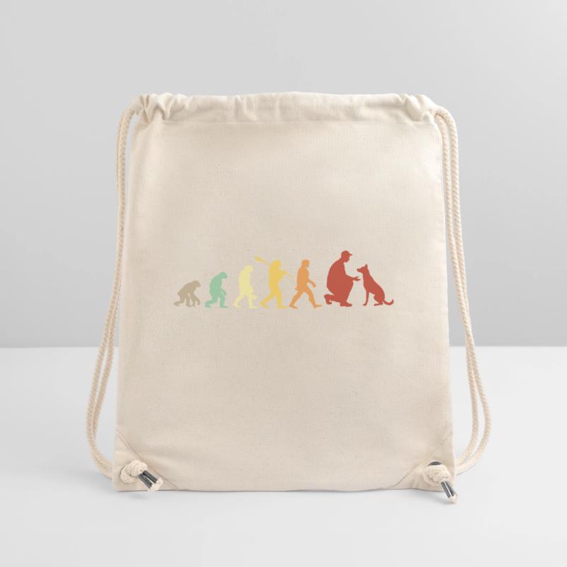 Evolution Lustiger Belgischer Malinois-Schäferhund Stanley/Stella recycelter Gym Bag