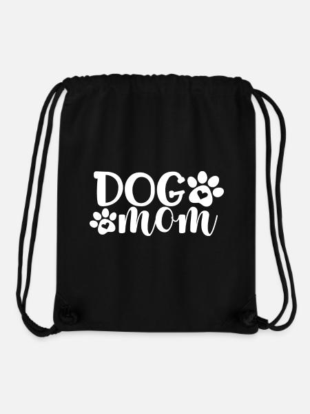 Dog Mom - Stanley/Stella Recycled Gym Bag - black