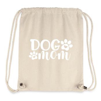 Maman chien - Sac à cordon recyclé Stanley/Stella - blanc naturel - Devant
