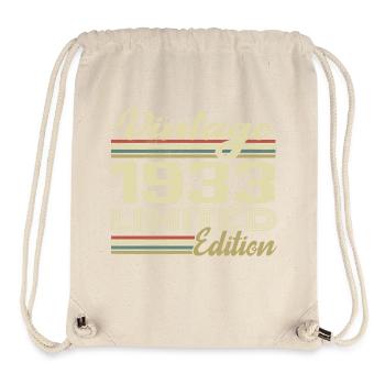 Birthday 91 Years Vintage 1933 Gift 1933 - Stanley/Stella Recycled Gym Bag - natural - Front