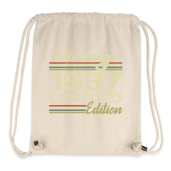 Birthday 87 Years Vintage 1937 Gift 1937 - Stanley/Stella Recycled Gym Bag - natural - Front