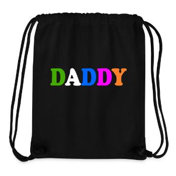 Daddy - Stanley/Stella Recycled Gym Bag - black - Front