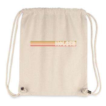 Holg - Sac à cordon recyclé Stanley/Stella - blanc naturel - Devant