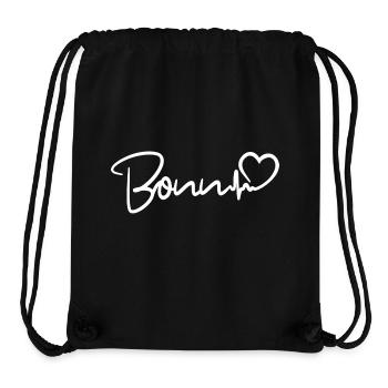 Bonn heartbeat - Stanley/Stella Recycled Gym Bag - black - Front