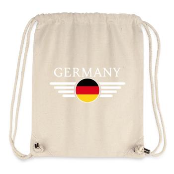 Germany T-Shirt: Culture, Style, Uniqueness - Stanley/Stella Recycled Gym Bag - natural - Front