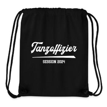 Tanzoffizier 2024 Prinzengarde Karneval Gardetanz - Stanley/Stella recycelter Gym Bag - Schwarz - Vorne