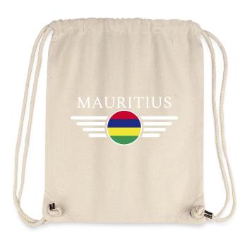 I Love Mauritius, Elegance Style Design T-Shirt - Stanley/Stella Recycled Gym Bag - natural - Front