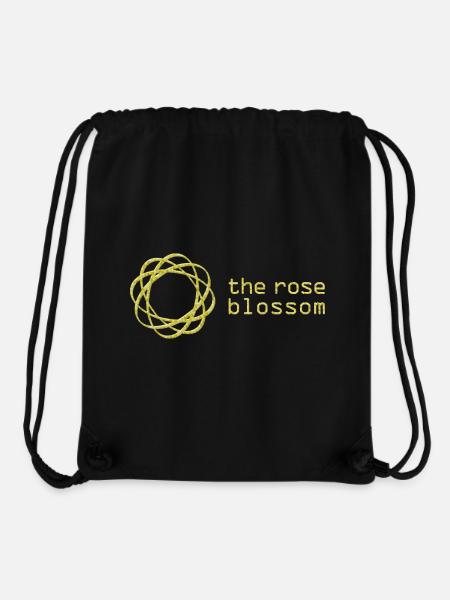 Rose Essence - Stanley/Stella Recycled Gym Bag - black