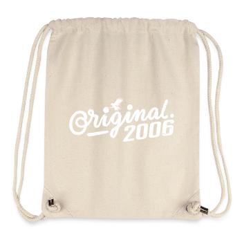 Original 2006 Birthday Gift - Vintage 2006 - Stanley/Stella Recycled Gym Bag - natural - Front