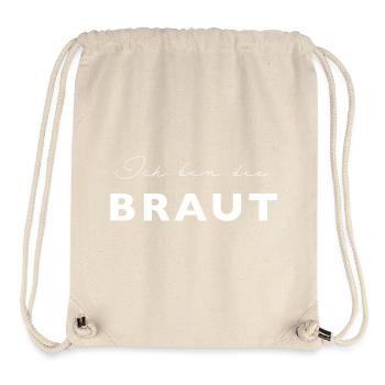 Die Braut – Königin der Nacht - Stanley/Stella recycelter Gym Bag - Naturweiß - Vorne