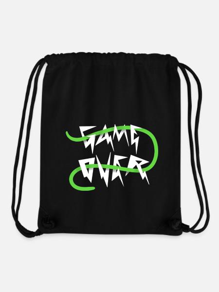 Game over - Stanley/Stella Recycled Gym Bag - black