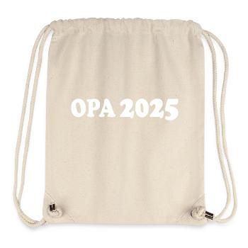Opa 2025 - Stanley/Stella recycelter Gym Bag - Naturweiß - Vorne
