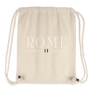 Rom, Italien Stil Design T-Shirt - Stanley/Stella recycelter Gym Bag - Naturweiß - Vorne