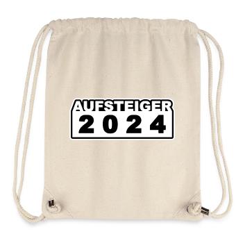Aufsteiger 2024 - Stanley/Stella recycelter Gym Bag - Naturweiß - Vorne