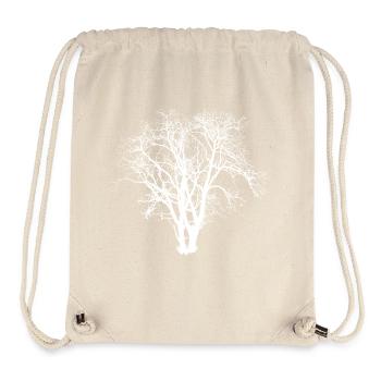 Tree Silhuette - Stanley/Stella Recycled Gym Bag - natural - Front