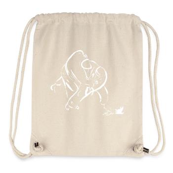 TAI OTOSHI BLANC - Sac à cordon recyclé Stanley/Stella - blanc naturel - Devant