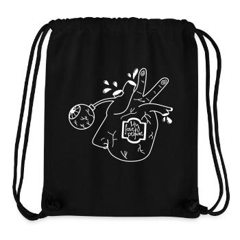 Organ(ic)perfume - Stanley/Stella recycelter Gym Bag - Schwarz - Vorne
