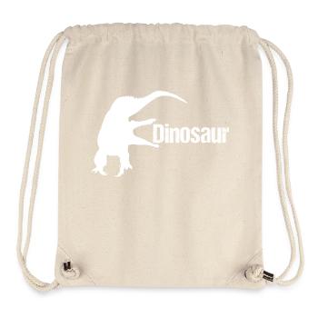 Dinosaur Lizard - Dino - Stanley/Stella Recycled Gym Bag - natural - Front