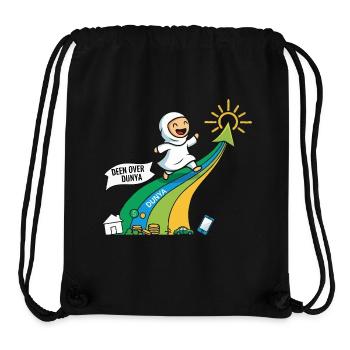 Deen about Dunya 2 - Stanley/Stella Recycled Gym Bag - black - Front