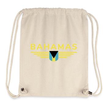 Bahamas fans: Tropical design - Stanley/Stella Recycled Gym Bag - natural - Front