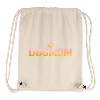 Maman chien - Sac à cordon recyclé Stanley/Stella - blanc naturel - Devant