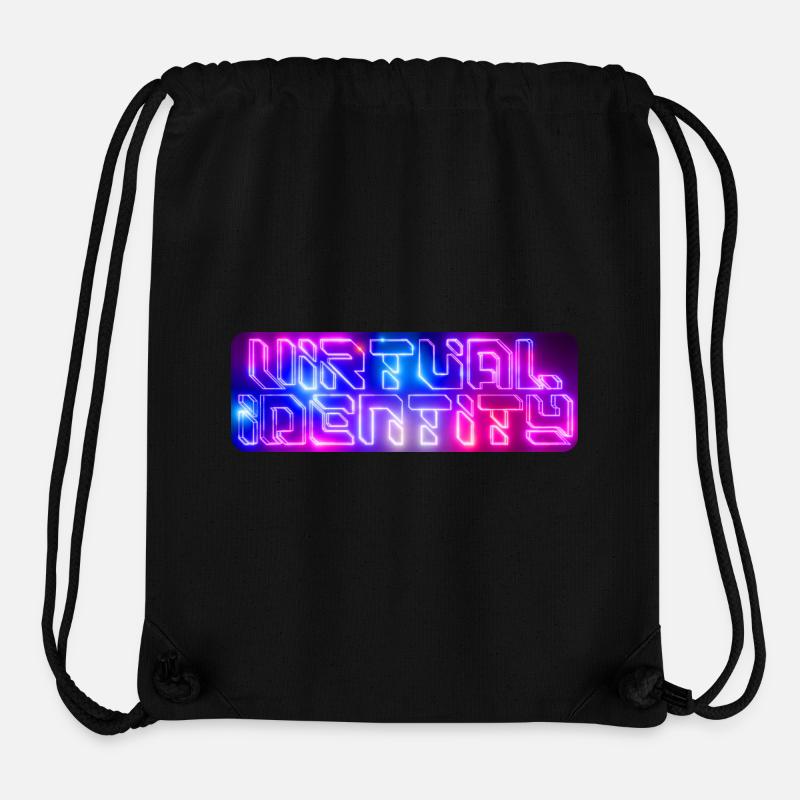 Virtual Identity - Stanley/Stella Recycled Gym Bag - black