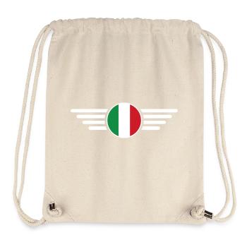 Italian Flair T-Shirt - Stanley/Stella Recycled Gym Bag - natural - Front