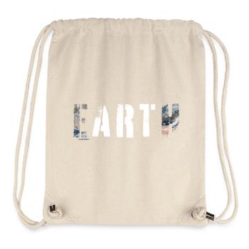 ART DE LA TERRE - Sac à cordon recyclé Stanley/Stella - blanc naturel - Devant