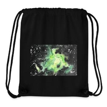 Galaxy Nebula Galaxie Nebel Nerd Astronomie space - Stanley/Stella recycelter Gym Bag - Schwarz - Vorne